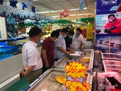 高新區開展生鮮進口水產品專項檢查，保障食品銷售安全